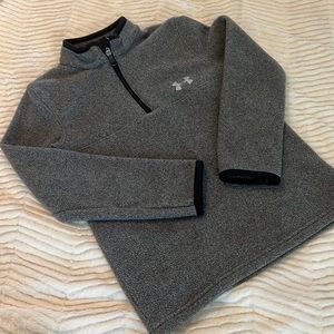 Boys Under Armour Half-Zip Fleece